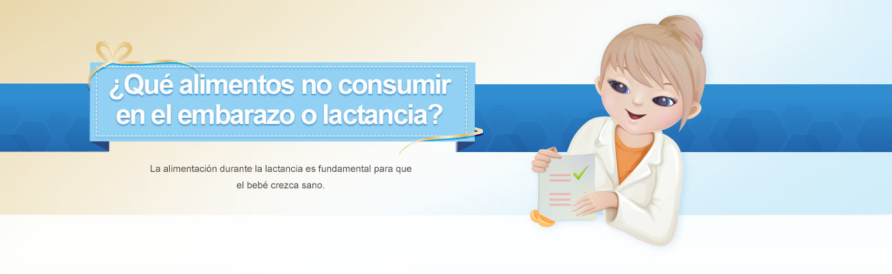 ¿Qué alimentos no consumir en el embarazo o lactancia?